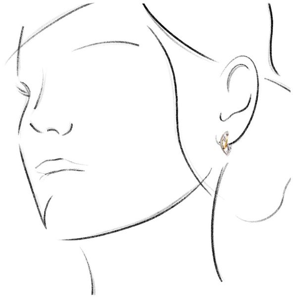 14k Flowing Gold Earrings Image 2 David Douglas Diamonds & Jewelry Marietta, GA