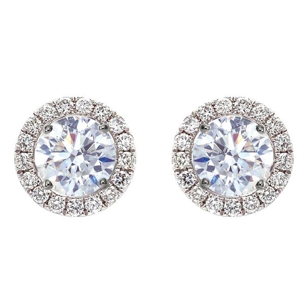 18k Earring Jackets for 1 1/2 CTW Stud Earrings Image 2 David Douglas Diamonds & Jewelry Marietta, GA
