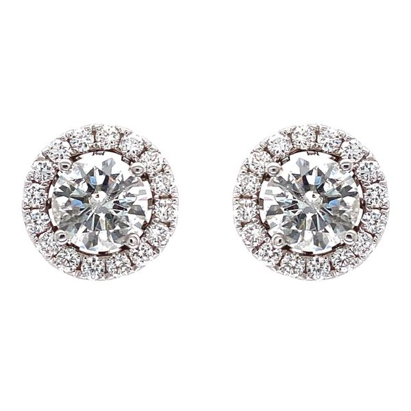 18k Earring Jackets for 1 CTW Stud Earrings Image 2 David Douglas Diamonds & Jewelry Marietta, GA