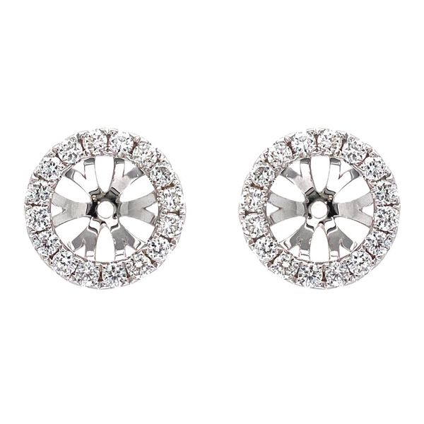 18k Earring Jackets for 1 CTW Stud Earrings David Douglas Diamonds & Jewelry Marietta, GA