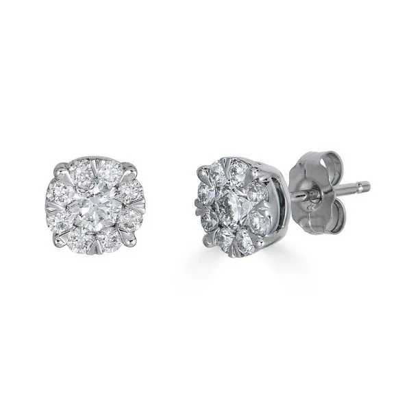 Cluster Stud Earrings | 0.30 ctw David Douglas Diamonds & Jewelry Marietta, GA
