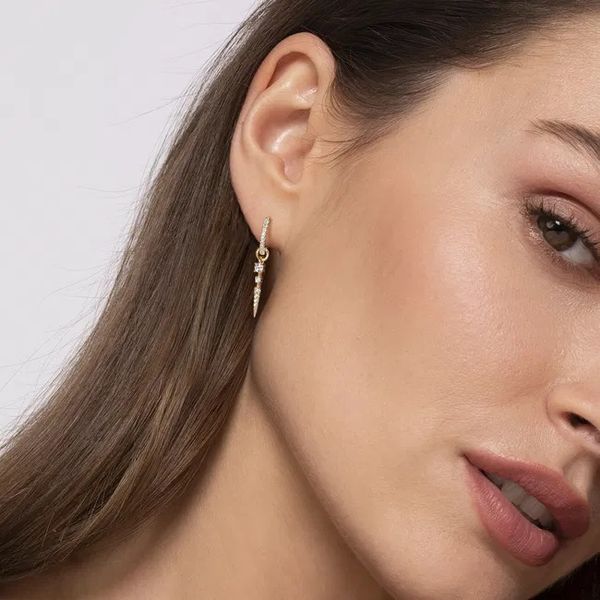 Spike Drop Earrings Image 3 David Douglas Diamonds & Jewelry Marietta, GA