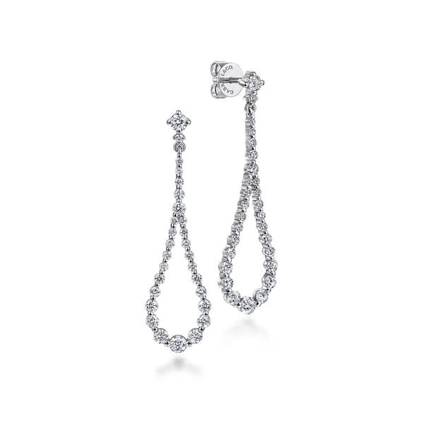 Teardrop Dangle Earrings David Douglas Diamonds & Jewelry Marietta, GA