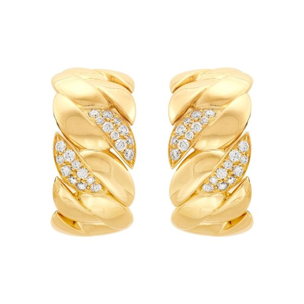 Shrimp Hoop Earrings Image 2 David Douglas Diamonds & Jewelry Marietta, GA