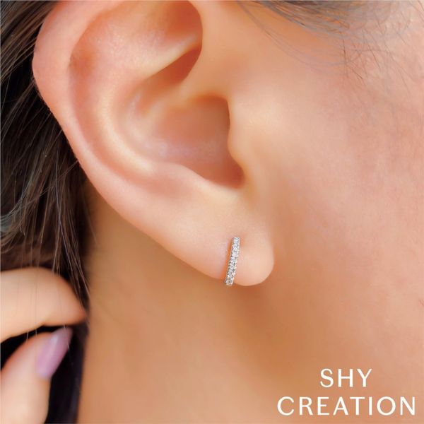 Classic Huggie Earrings | 9mm Image 4 David Douglas Diamonds & Jewelry Marietta, GA
