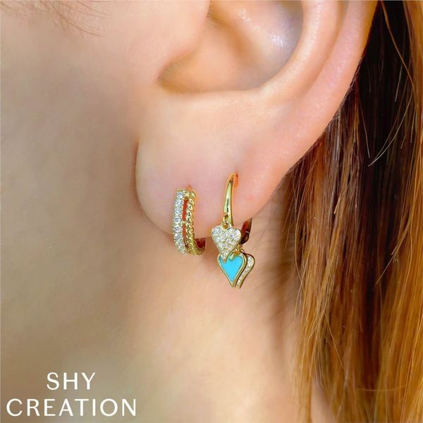 Huggie Earrings | 12mm Image 2 David Douglas Diamonds & Jewelry Marietta, GA