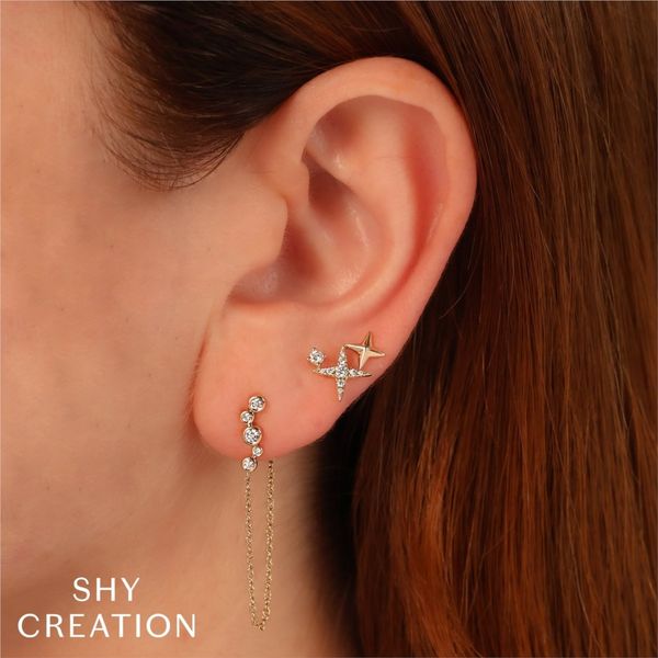 Star Stud Earrings Image 2 David Douglas Diamonds & Jewelry Marietta, GA