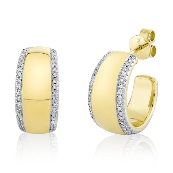 Classic Hoop Earrings David Douglas Diamonds & Jewelry Marietta, GA