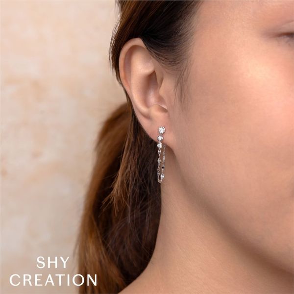 Sparkle Chain Earrings Image 2 David Douglas Diamonds & Jewelry Marietta, GA