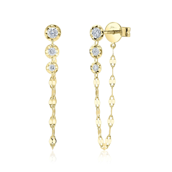 Sparkle Chain Earrings David Douglas Diamonds & Jewelry Marietta, GA