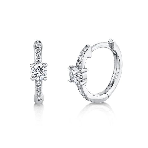 Huggie Earrings | 12mm David Douglas Diamonds & Jewelry Marietta, GA