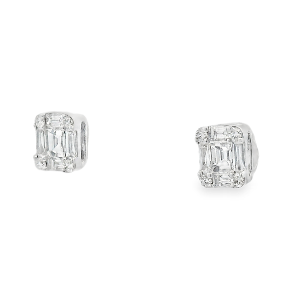 Cluster Stud Earrings Image 3 David Douglas Diamonds & Jewelry Marietta, GA