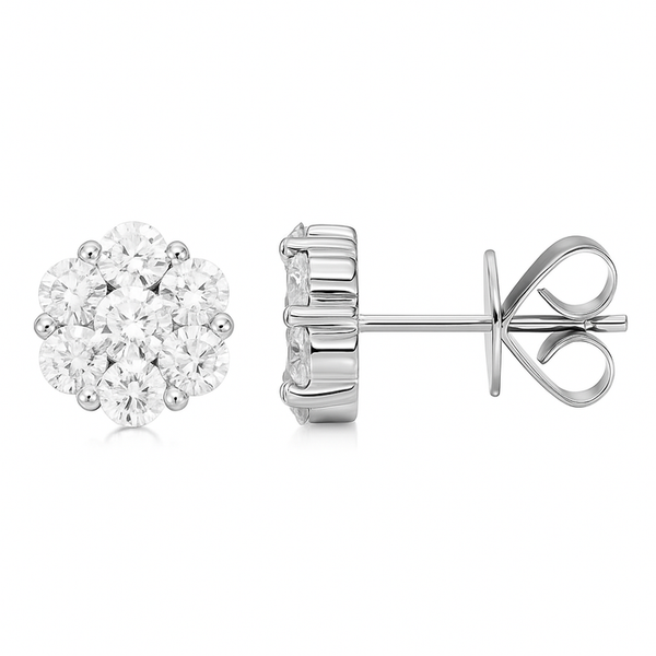 Small Cluster Earrings David Douglas Diamonds & Jewelry Marietta, GA