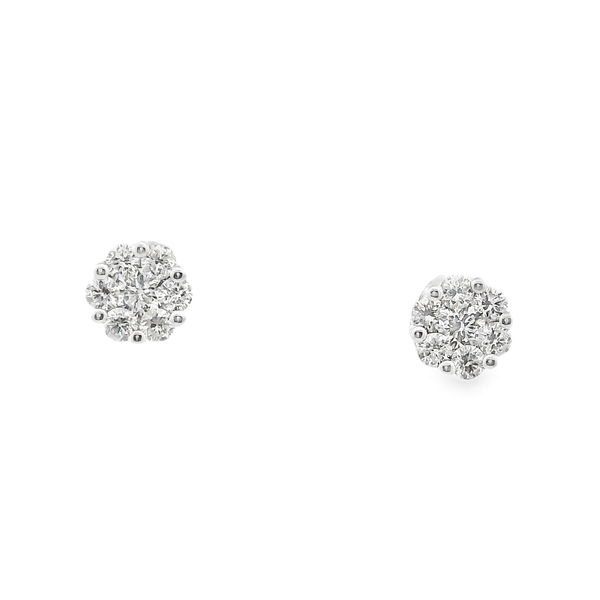 Mini Cluster Earrings Image 2 David Douglas Diamonds & Jewelry Marietta, GA
