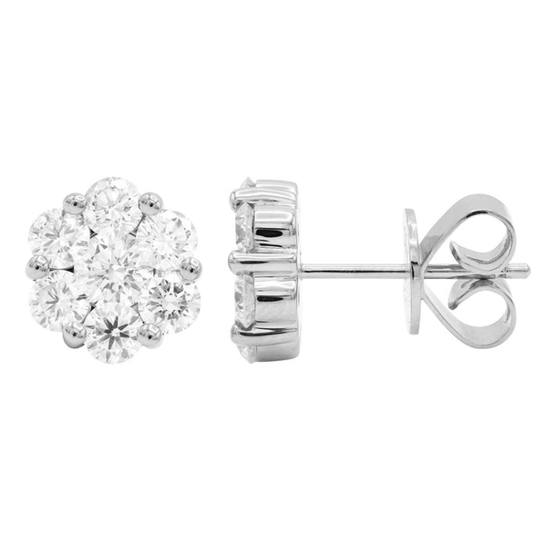 Mini Cluster Earrings David Douglas Diamonds & Jewelry Marietta, GA