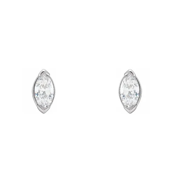 Bezel Set Earrings Image 2 David Douglas Diamonds & Jewelry Marietta, GA