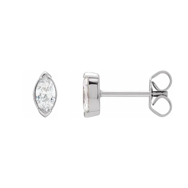 Bezel Set Earrings David Douglas Diamonds & Jewelry Marietta, GA