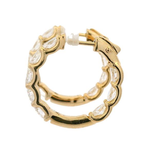 Classic Hoop Earrings | 20mm Image 3 David Douglas Diamonds & Jewelry Marietta, GA