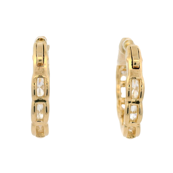 Classic Hoop Earrings | 20mm Image 4 David Douglas Diamonds & Jewelry Marietta, GA