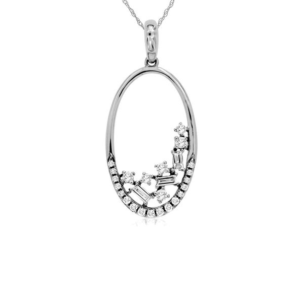 Cluster Diamond Necklace David Douglas Diamonds & Jewelry Marietta, GA