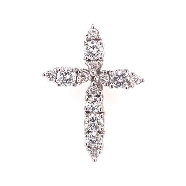 18k Diamond Cross Pendant David Douglas Diamonds & Jewelry Marietta, GA
