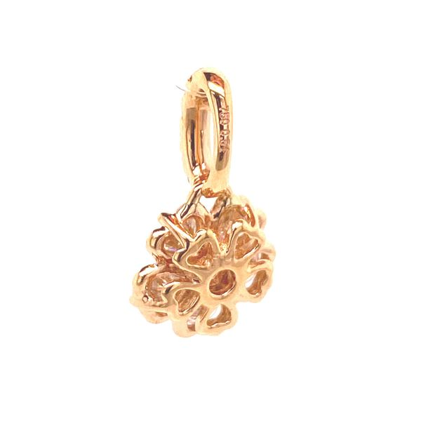 18k Floral Style Pendant Image 3 David Douglas Diamonds & Jewelry Marietta, GA