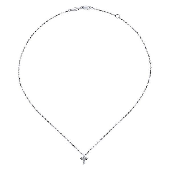 Diamond Cross Necklace Image 2 David Douglas Diamonds & Jewelry Marietta, GA