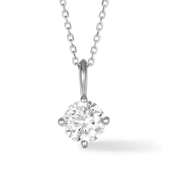 Classic Solitaire Pendant | 0.33 ctw