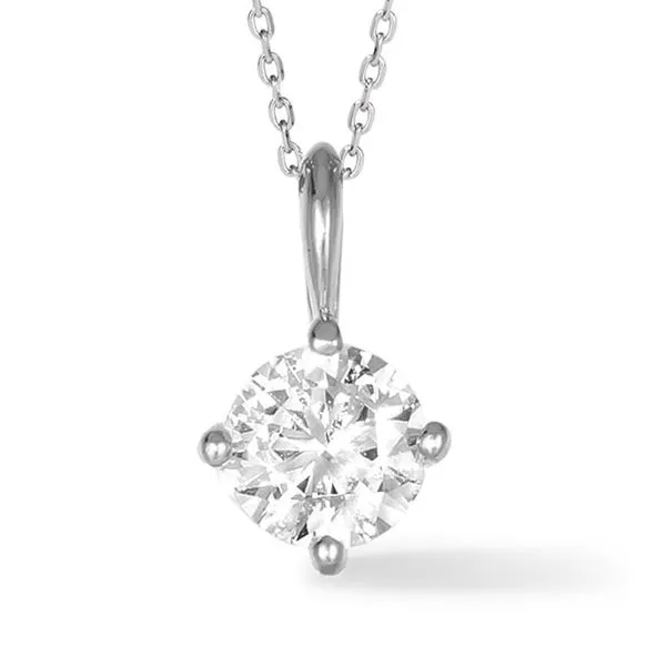 Classic Solitaire Pendant | 1.00 ctw