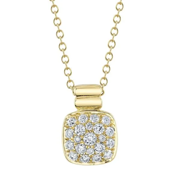 14k Pave Necklace David Douglas Diamonds & Jewelry Marietta, GA