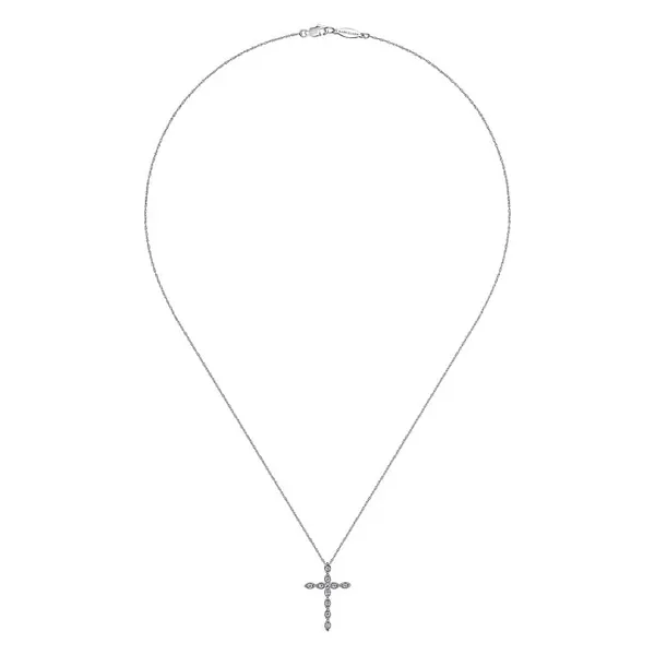 Segmented Cross Necklace
