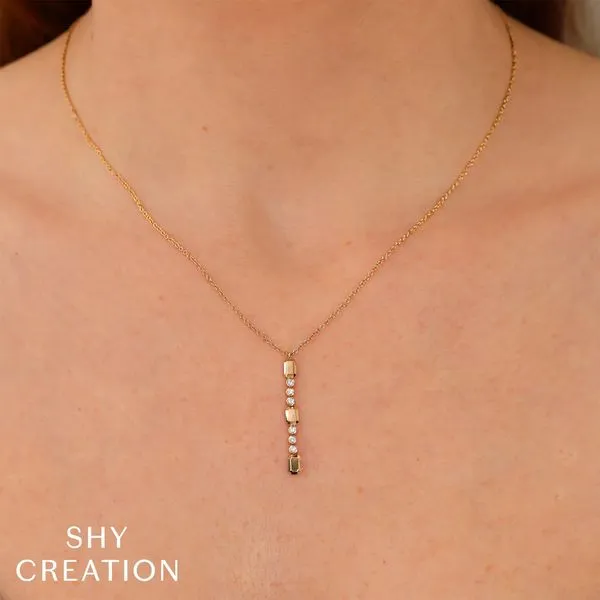Geo Bar Necklace Image 2 David Douglas Diamonds & Jewelry Marietta, GA