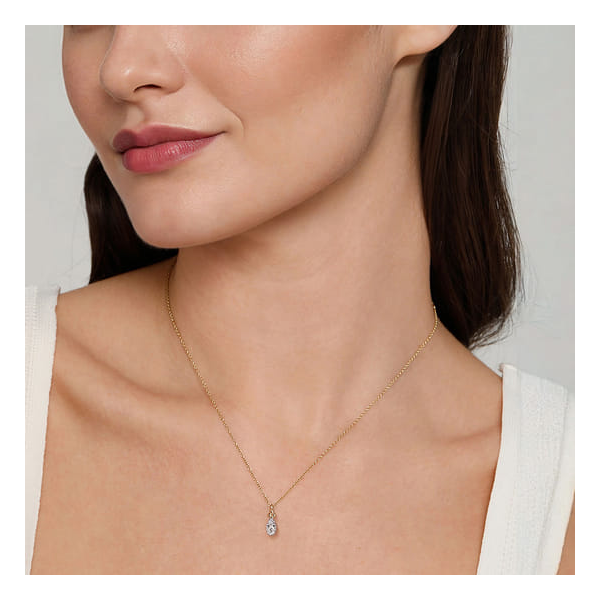 Bujukan Teardrop Necklace Image 4 David Douglas Diamonds & Jewelry Marietta, GA