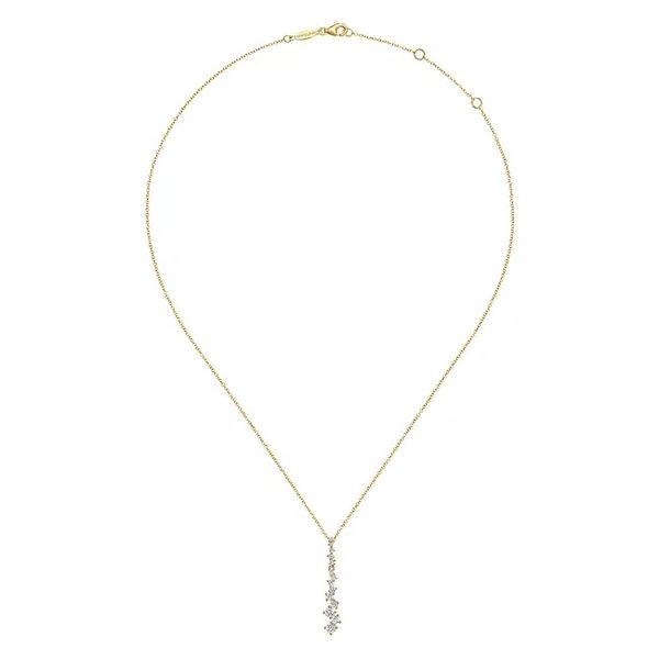 Linear Drop Necklace Image 2 David Douglas Diamonds & Jewelry Marietta, GA