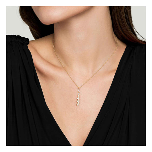 Linear Drop Necklace Image 3 David Douglas Diamonds & Jewelry Marietta, GA