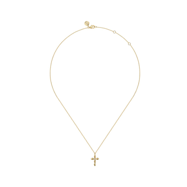Contemporary Cross Necklace Image 2 David Douglas Diamonds & Jewelry Marietta, GA