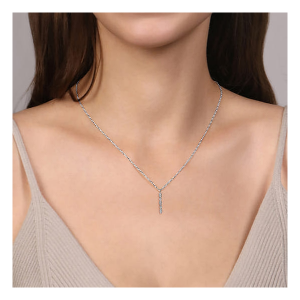 Gaby Vertical Necklace Image 3 David Douglas Diamonds & Jewelry Marietta, GA