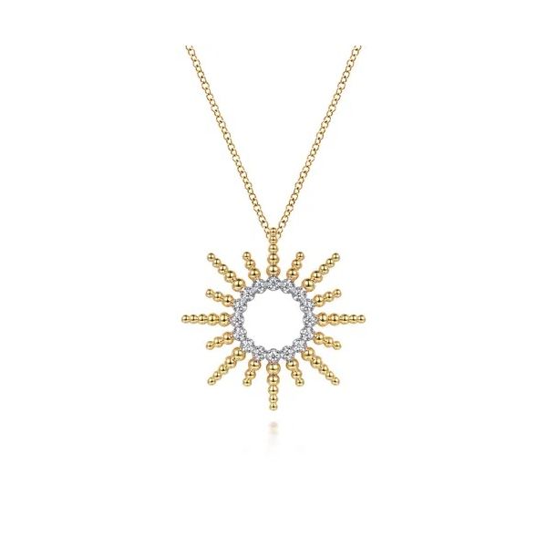Bujukan Sunburst Necklace David Douglas Diamonds & Jewelry Marietta, GA