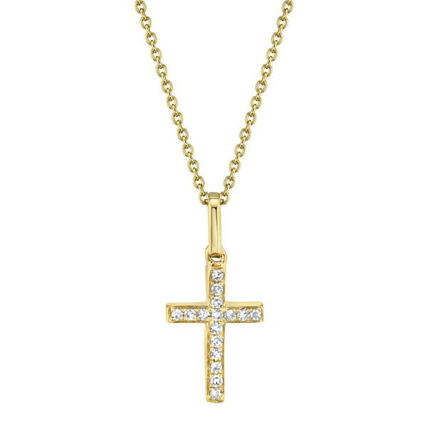 Petite Cross Necklace David Douglas Diamonds & Jewelry Marietta, GA