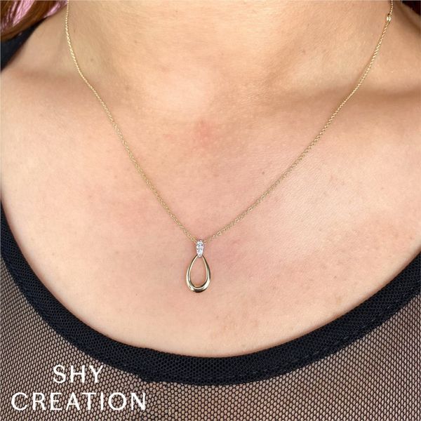 Pear Drop Necklace Image 2 David Douglas Diamonds & Jewelry Marietta, GA