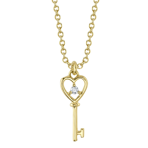 Heart Key Necklace David Douglas Diamonds & Jewelry Marietta, GA