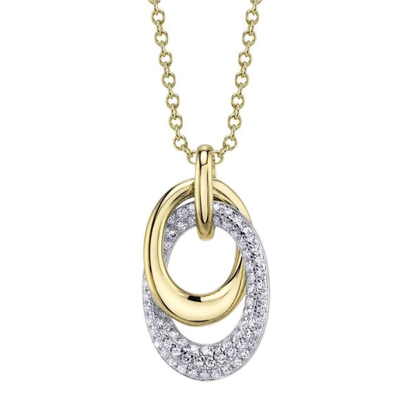 Pave Oval Necklace David Douglas Diamonds & Jewelry Marietta, GA