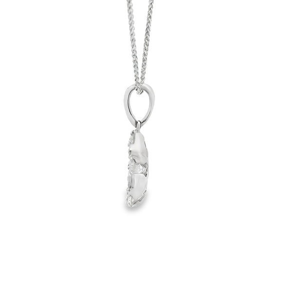 Pear Cluster Necklace Image 3 David Douglas Diamonds & Jewelry Marietta, GA