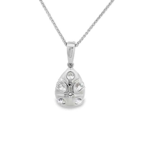 Pear Cluster Necklace Image 4 David Douglas Diamonds & Jewelry Marietta, GA