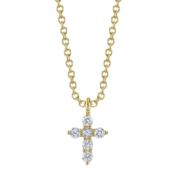 Classic Cross Necklace | 0.10 David Douglas Diamonds & Jewelry Marietta, GA