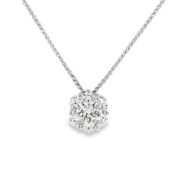 Cluster Fashion Necklace David Douglas Diamonds & Jewelry Marietta, GA