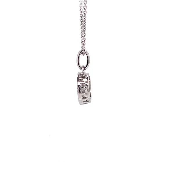 14k Dancing Diamond Necklace thumb image 3