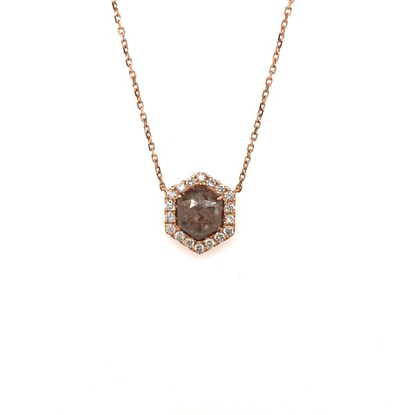 18k Rose Gold Diamond Fashion Necklace David Douglas Diamonds & Jewelry Marietta, GA