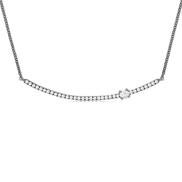 14k Diamond Bar Necklace David Douglas Diamonds & Jewelry Marietta, GA