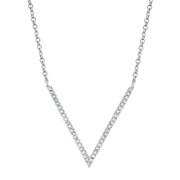 V Shape Necklace David Douglas Diamonds & Jewelry Marietta, GA